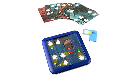 SmartGames Ghost Hunters Logic Puzzle Game with 60 Glowing Challenges for Ages 6+