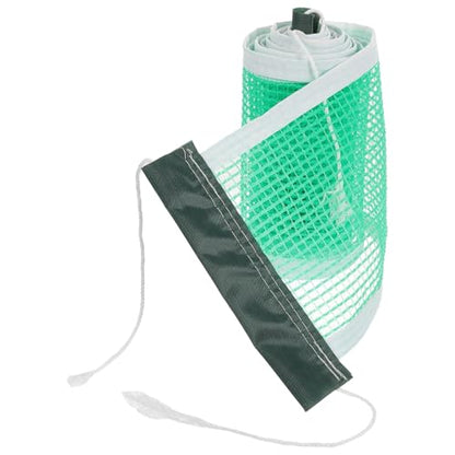 STOBAZA Standard Table Tennis Net with Mesh Lightweight Foldable PE Mesh Net for Indoor and Outdoor Use Stable for Serving and Playing Any Flat Surface Portable Fun for Family