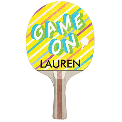 Infusion Ping Pong Paddle and Balls Boxed Gift Set - color: Game On