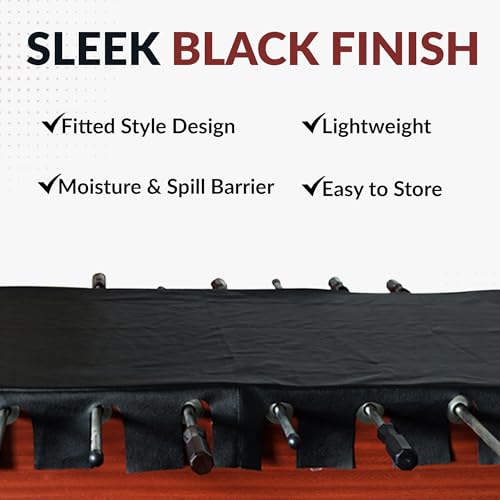 Hathaway Foosball 56" Table Cover , Black