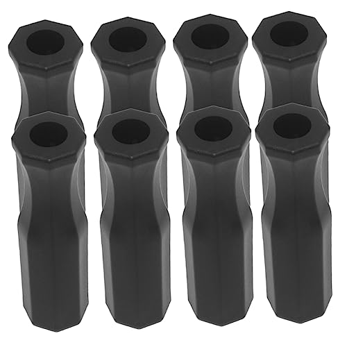 Happyyami 8pcs Ergonomic -Skid Foosball Handles Replacement Grips for Standard Table Soccer Accessories Convenient for Enhanced