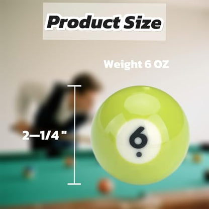 Billiard Balls Standard Set 16 Pool Table Balls 2-1/4 inch Replacement Billiard Cue Ball Set Professional Pool Table Accessories - style: PRO Premium