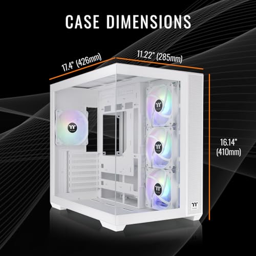 Thermaltake LCGS View i1480S-380 Gaming Desktop (Intel® Core™ i9-14900KF, ToughRam 32GB DDR5 6000MT/s RGB Memory, NVIDIA® GeForce RTX™ 5080, 1TB NVMe M.2, WiFi, Windows 11) V38S-Z790-580-LCS - size: 14900KF, style: 5080