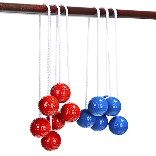 Franklin Sports Replacement Ladderball Bolas - color: Red/Blue, size: One Size (Pack of 6)