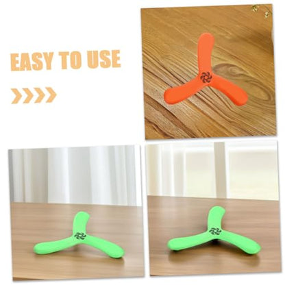 Abaodam 2pcs Thick Soft Flying Disc for Kids Sturdy EVA Outdoor Throw and Catch Toy Family Bonding Games for Beach and Park