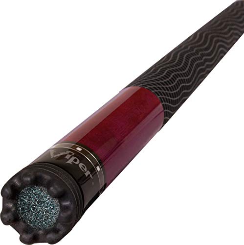 Viper by GLD Products Clutch 58" 2-Piece Pool Cue - color: Violet Charge, size: 20 Ounce