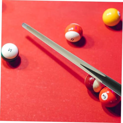 Abaodam 3Pcs Short Pool Cues Hardwood Billiard Cue Sticks for Mini Cue Sticks for Snooker Training Easy to Transport Safe and for Home and Outdoors