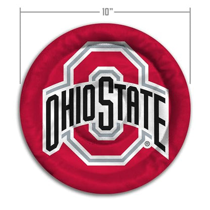 YouTheFan NCAA Ohio State Buckeyes Flimzee Bean-Bag Flying Disc - style: Ohio State Buckeyes