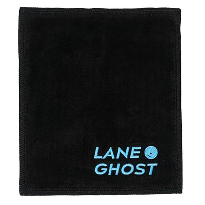 Lane Ghost Bowling Ball Shammy Pad | Bowling Ball Cleaner | Oil Removing Cloth for Hook Consistency & Performance | Bowling Ball Cleaning Accessory