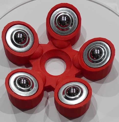 Bowling Ball Spinner - color: Red