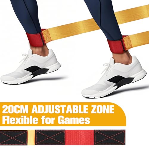 Team Building Games for Adults, Outdoor Party Group Games, Cooperative Team Race for Teamwork, Field Day Games - size: For 4 Players, style: Pack of 2