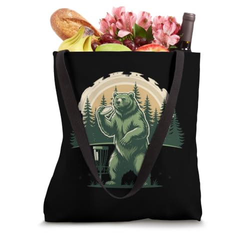 Disc Golf Basket Disc Golfer Frolfing Disc Golf Player Tote Bag