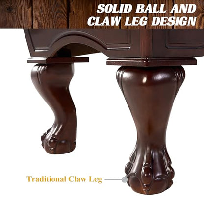 Barrington Billiards Premium 8.3 Ft Pool Table with Billiard Ball and Cue Stick Set