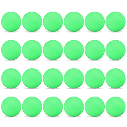 HUIOP Table Tennis Balls, 24Pcs 40mm Table Tennis Balls Ping Pong Balls Amateur Advanced Training Practice Balls