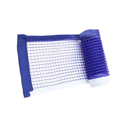 QINGFAN Portables Tables Tennis Net Folding Adjustable Height Pingpong Net Quickly Setups for Outdoor Use - style: Blue Four Pack