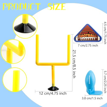 6 Sets of Finger Flick Football Games Mini Desktop Football Games Field Goal Football Tabletop Game for Indoor Office School Family Games Birthday Sports Party Favors