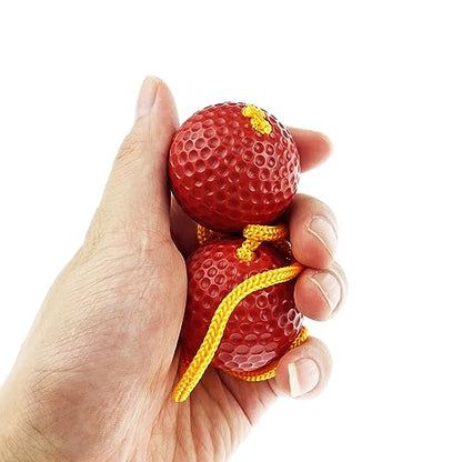 6 Pack Ladder Balls Ladder Toss Balls Replacement with Storage Bag for Toss Match (‎Red Blue) - color: ‎red Blue