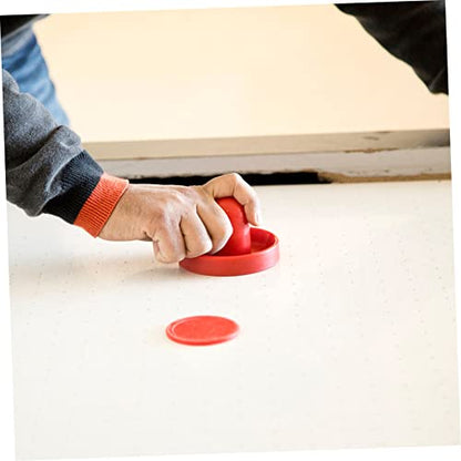 Abaodam Complete Hockey Parts Air Hockey Puck Pusher for Ice Table Plastic Standard