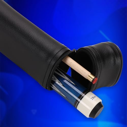 10mm11mm12mm13mm Billiard Pool Cue Stick Set, 20 oz 58 inch Canadian Maple Cue Stick Irish Linen Wrap, Cue Stick for Beginner, Commercial and Home Entertainment - color: 10mm Royal Blue with case