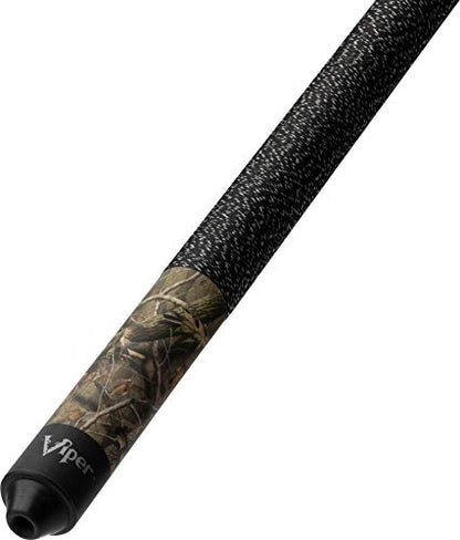 Viper Signature 57" 2-Piece Billiard/Pool Cue, Realtree Hardwoods HD Camo, 19 or 20-Ounce (Weight Will Vary)