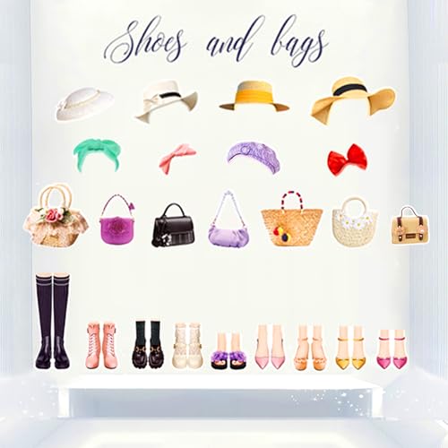 Magnetic Dress Up Dolls, Magnetic Doll Dress Up Kits Magnetic Paper Dolls Pretend Play Set for Girls Ages 4 Years and Up Kids Travel Activities Road Trip Car Ride Interactive Learning Imagine Gift - style: L2 Set