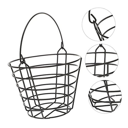 LIOOBO 1pc Golf Basket Golf Ball Basket Golf Ball Dispenser Golf Ball Tray Mens Golf Range Basket Golf - color: Dark Green