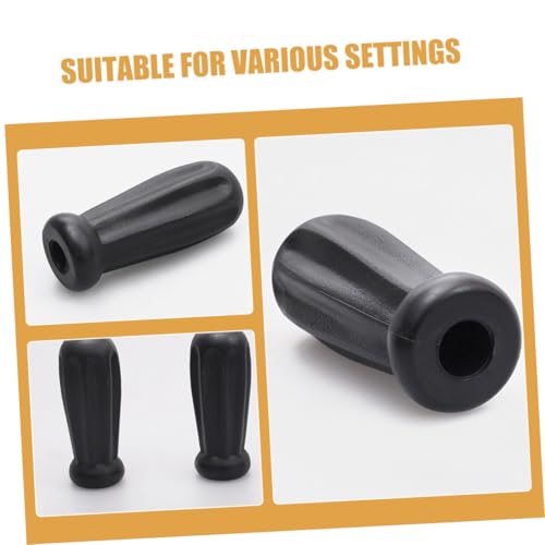 HANABASS 2Pcs Plastic Foosball Table Handle Grips for Easy Replacement Foosball Rod End Caps Sturdy Soccer Table Parts for and Recreational Centers