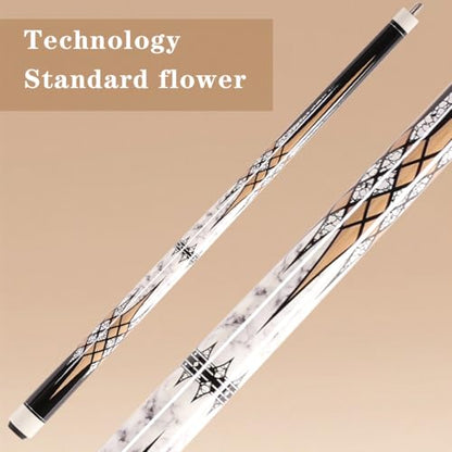 58 inch Canadian Maple Billiard Pool Cue Stick, 13mm 1/2 Maple Billiard Pool Stick, House Bar Pool Table Sticks for Men(Numerous Styles to Choose from) - color: P18