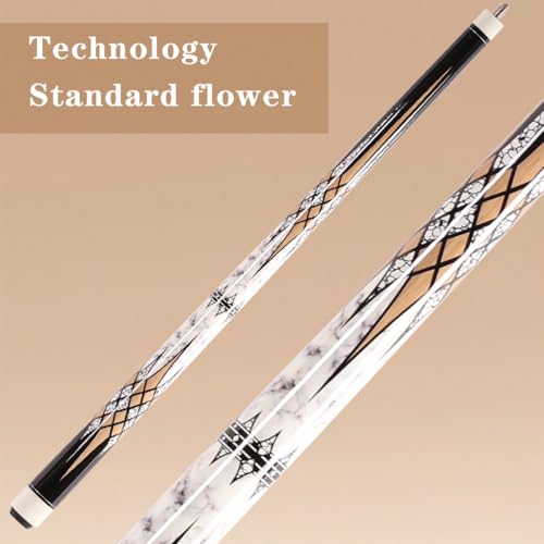 58 inch Canadian Maple Billiard Pool Cue Stick, 13mm 1/2 Maple Billiard Pool Stick, House Bar Pool Table Sticks for Men(Numerous Styles to Choose from) - color: P18