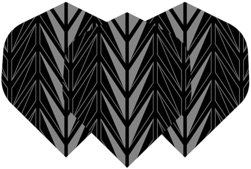 Dart Flights 105 Pieces (35 Unique Sets), 100 Micron PET, Universal Fit for Aluminum & PVC Shafts, for Steel & Soft Tip Darts, Premium Tournament Quality with 7 Designs