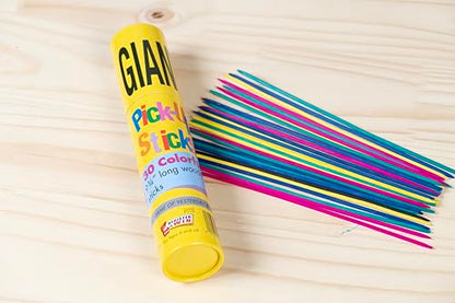 Pressman Giant Pick Up Sticks - Classic Game from Yesterday That's Fun Today , Yellow , One Size Fits All - color: Yellow