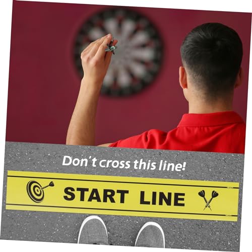 Toddmomy Game Throw Notice Marker Dart Floor Markings Line Marker Game Supplies