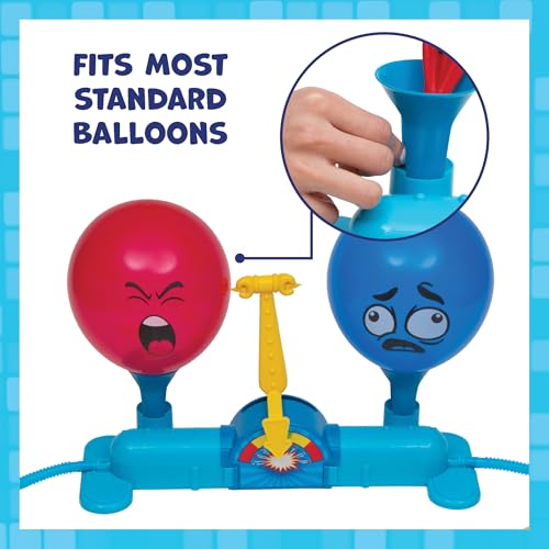Rump Race Family Game Night - Balloon Popping Battle Board Game - Party Game - The Race is On to Pop Your Opponents Balloon - Bounce Your Balloon Off - Ages 8+