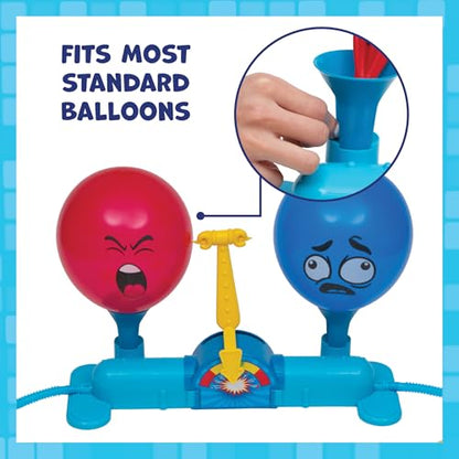 Rump Race Family Game Night - Balloon Popping Battle Board Game - Party Game - The Race is On to Pop Your Opponents Balloon - Bounce Your Balloon Off - Ages 8+ - style: Rump Race
