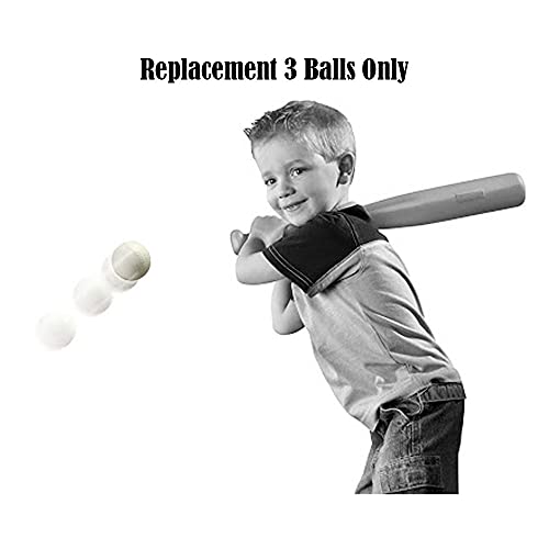 Fisher-Price Triple Hit Foam Baseball - (3pk) Replacement Balls,White