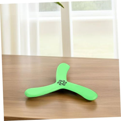 Yardwe 2pcs Soft Flying Toy for Boy -Resistant Boomerang Outdoor Sports Equipment for Family Fun at Parks and Beaches Encourages Active Play and Coordination