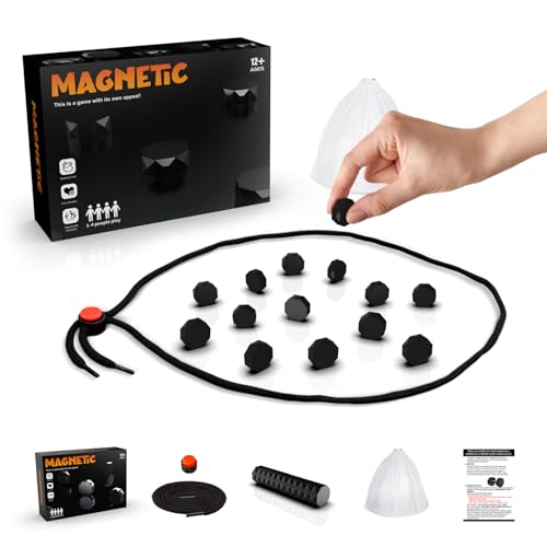 Magnetic Chess Game Set Battle Chess Suitable for Ages 12+ Kids with Magnetic Effects, Educational Chess Game, Surprise Toy, Party Supplies for Family Gatherings and Travel