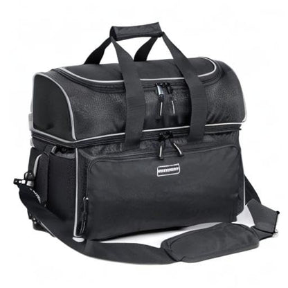 Mangrove 2 Ball Bowling Bag - Double Bowling Ball Bag with Dual Padded Holder & Mutiple Pockets - Fits Shoes Up to Mens Size 16 and Accessories