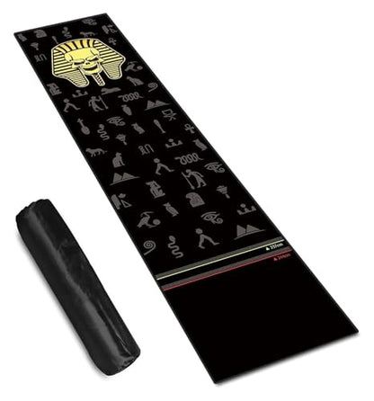 Dart Mat，Non-Slip Dart Carpet， Dart Mat with Throw Lines Rubber Dart Carpet Non-Slip Dart Floor Mat Thickness Flooring Protector