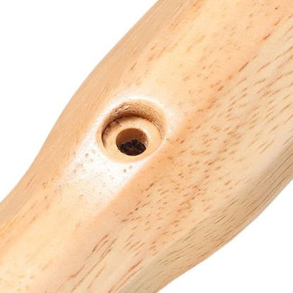 balacoo Ergonomic Solid Wood Foosball Table Handles Non-Slip Replacement Soccer Table Grip Parts 4.92 Inch for Home Game Room Play