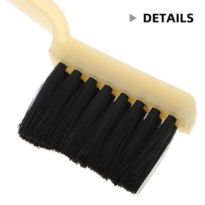 Holibanna 4pcs Pool Table Brush Set for Efficient Cleaning of Billiard Cloth and Pool Table Rails with Portable Plastic Handle Suitable for Cleaning and Accessories