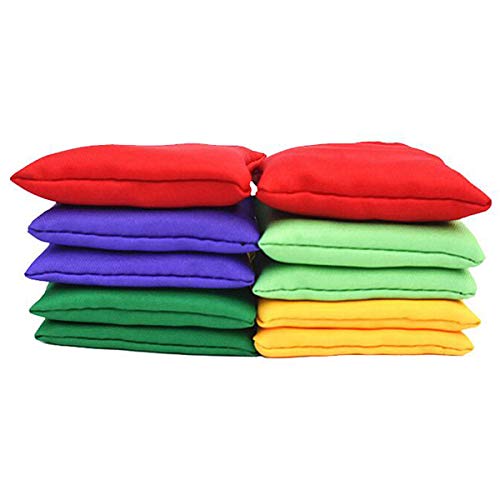 12 Pack 2inch/5cm Nylon Bean Bags Children Family Adults Outdoor Yard Games Bean Bag Toss Carnival Toy Bean Bag Toss Game
