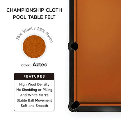Championship - Invitational Felt w/Teflon - 7/8/9ft - color: Aztec, size: 8ft