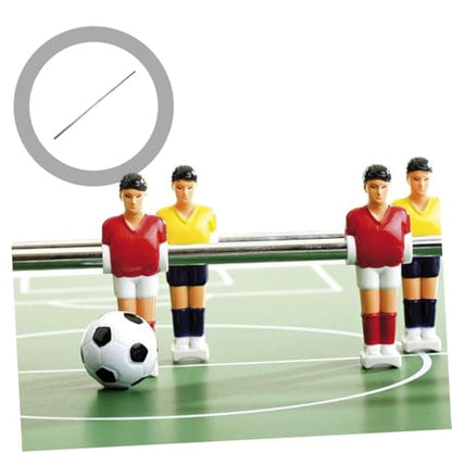 Abaodam 2pcs Foosball Table Replacement Rod Iron Poles Soccer Game Accessory for Adult and Tabletop Football Machine with Ergonomic Design and Easy Installation