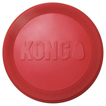 Kong Rubber Flyer,Large 2 Pack, Red