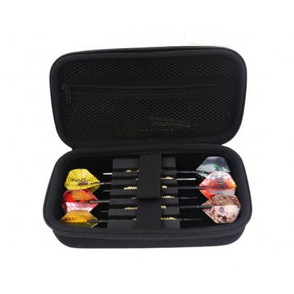 Hard Shell Dart Carrying Case with Handle, Protective EVA Storage Wallet for Darts & Accessories, Black