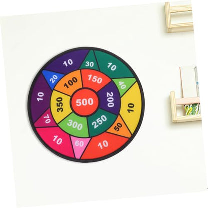 BESPORTBLE 1Set Extra Sticky Dart Board Game for Fun with Sticky Balls Engaging Party for Family Friends for All Ages
