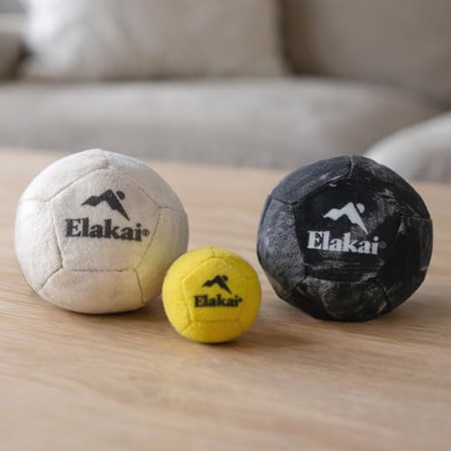 Elakai Soft Bocce Game Set – Outdoor Lawn Bocce Ball Game with Soft Balls & Carry Bag, Family Backyard Yard Game