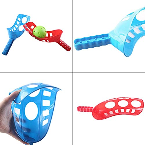 Throw Games, Safe Scoop Ball Games Unroll Lightweight Plastic and Park for Adult Kids