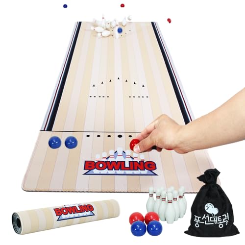 Real Mini Bowling Board Game 1.2M Sports Play